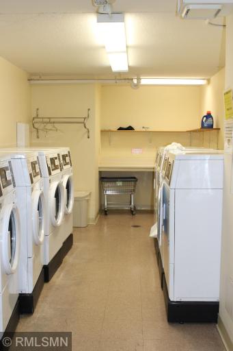 Commercial size washing machines and dryers on every floor! Laundry is included in the association fee!