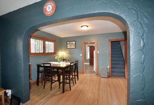Dining to Kitchen and Upper level