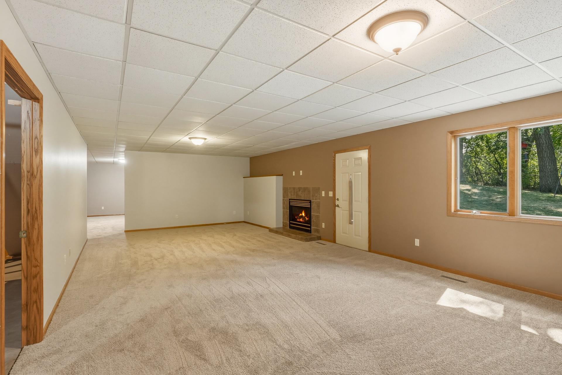 Lower-Level Living Room