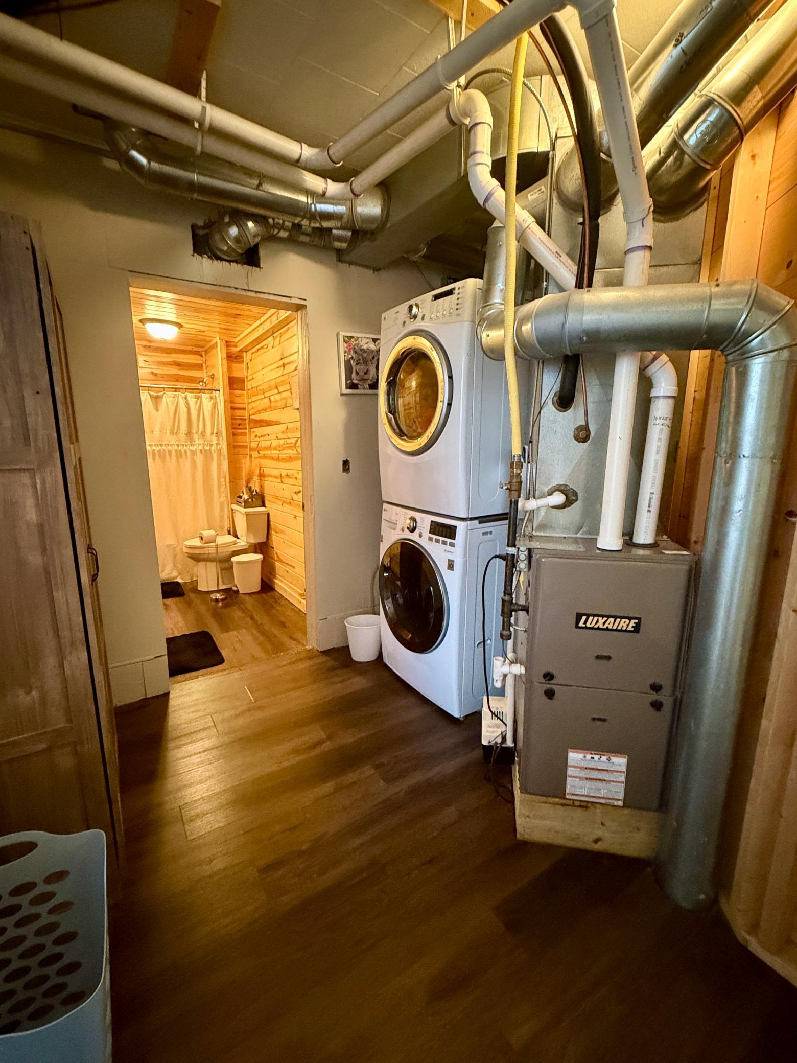 Furnace utility space