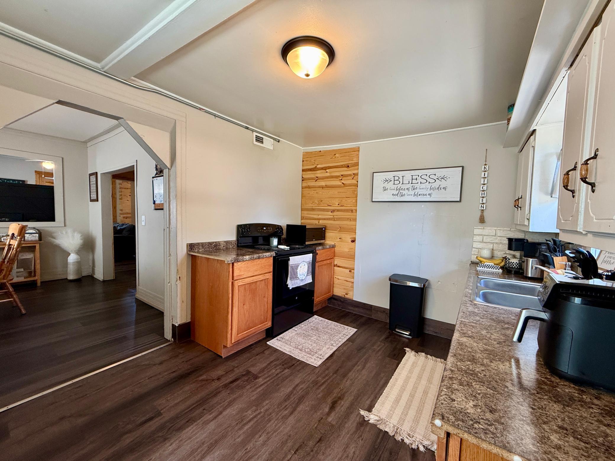 Dining to Kitchen area