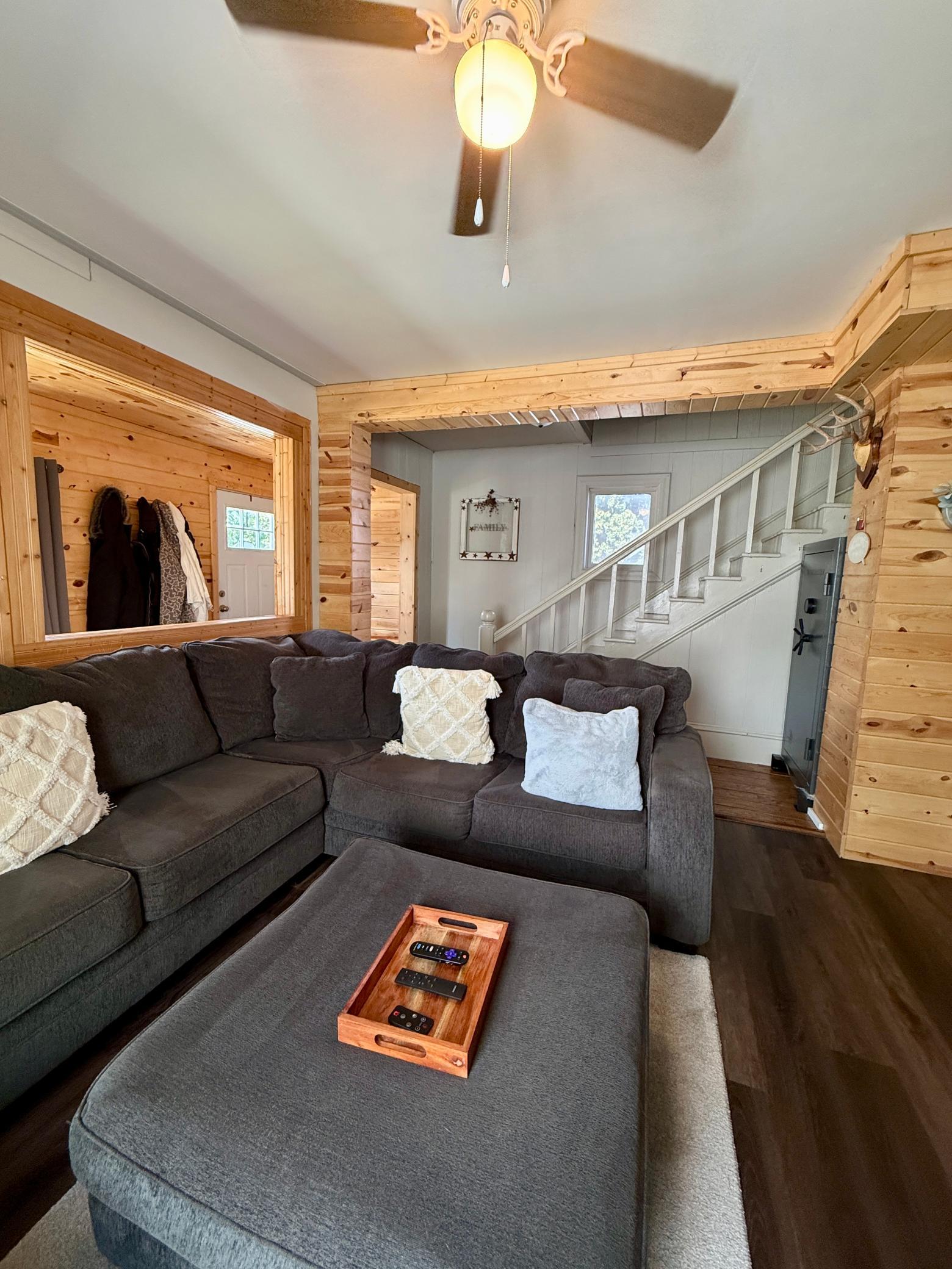 Living room side view