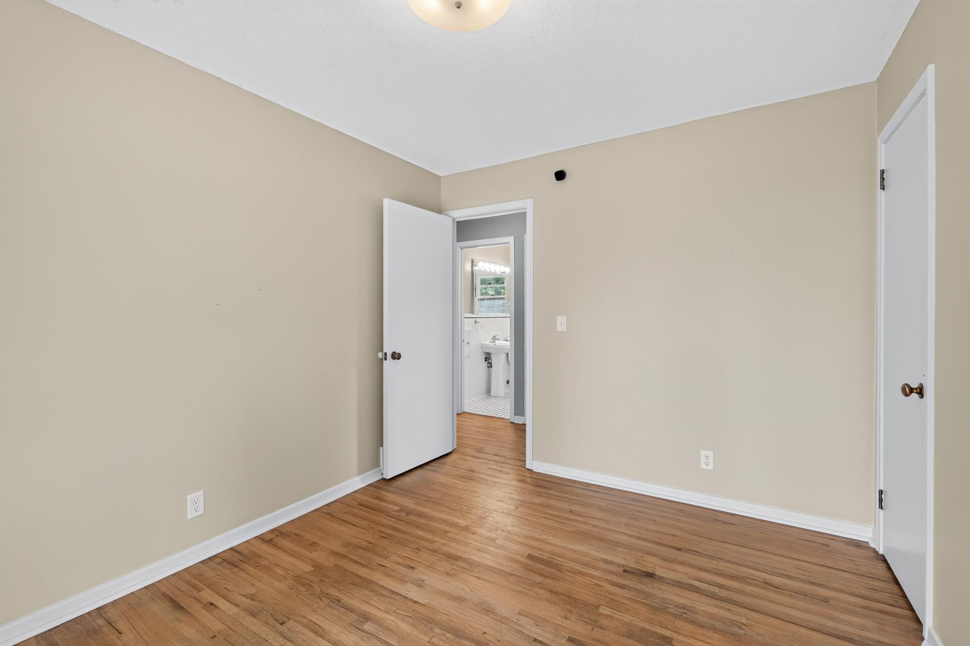 #3 Bedroom/Den/Dining offers direct access to the hall as well as the Kitchen.