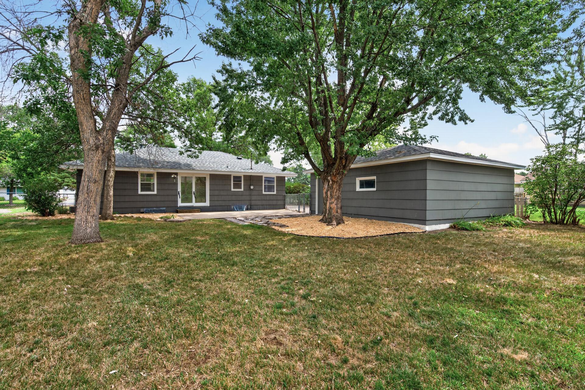 Nice flat AND fenced backyard.