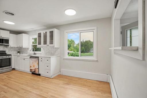 Eat In Kitchen - room for a banquet or small dining table