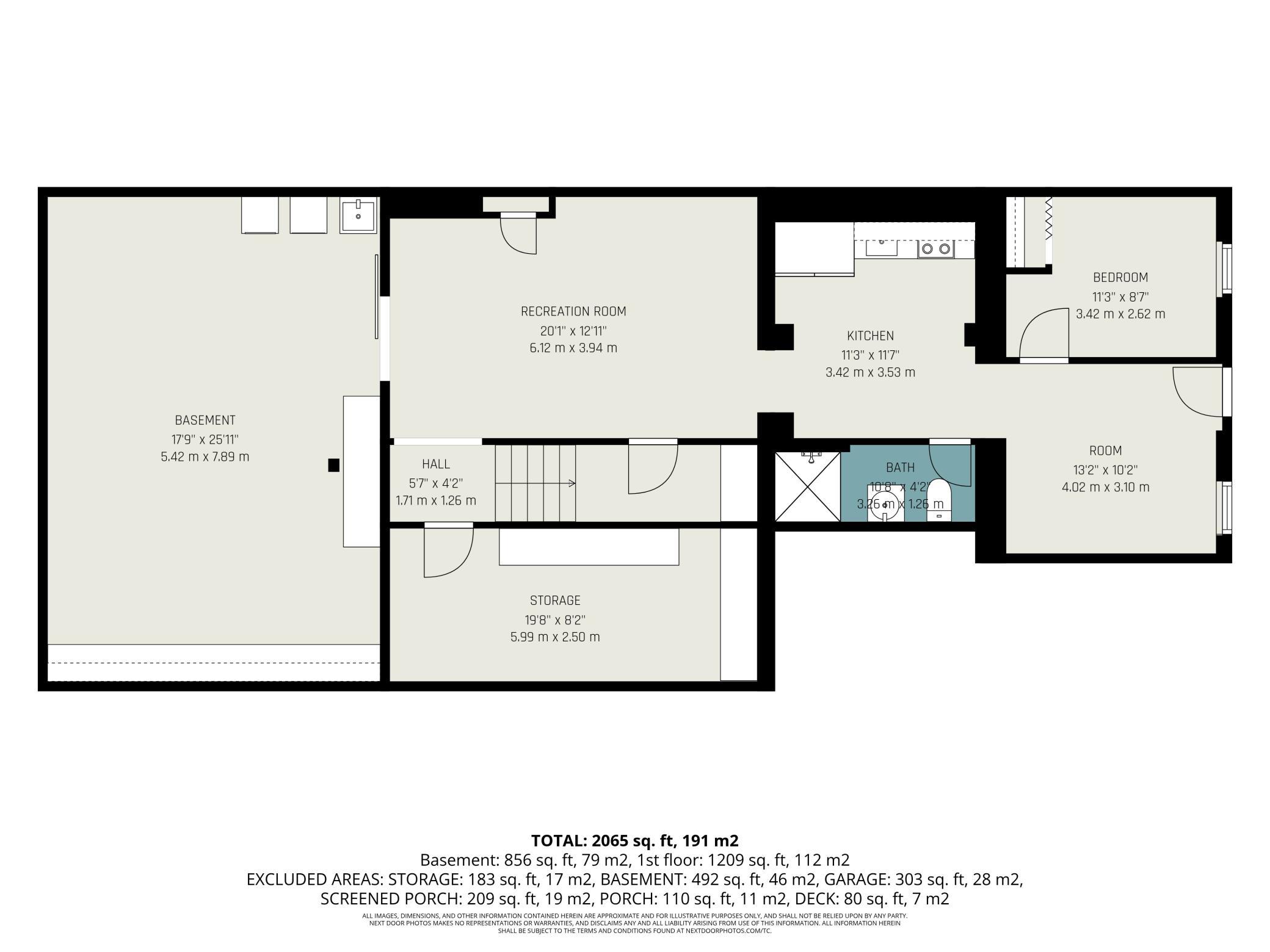Lower Level Layout