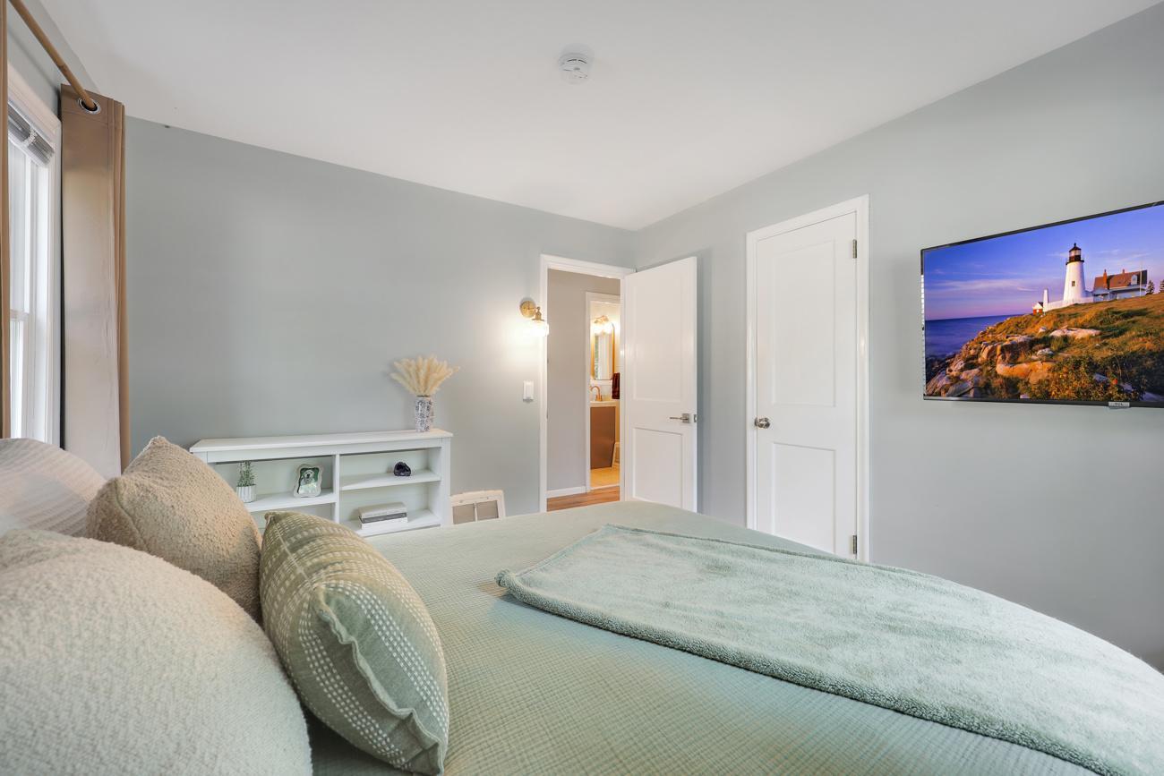 Neutral finishes and plenty of natural light.
