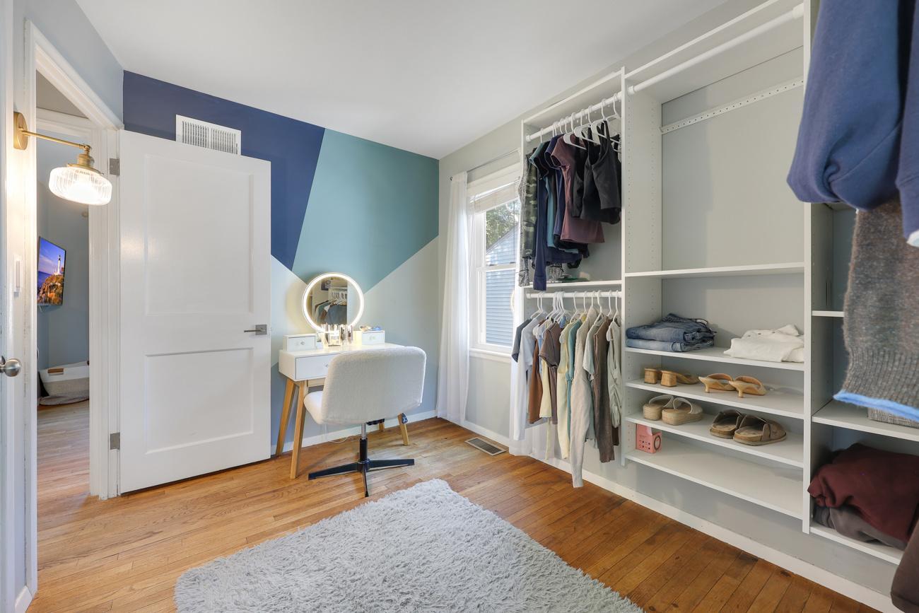 Conveniently located near the first bedroom ideal for keeping loved ones close.