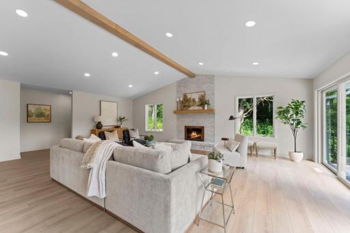 Completely transformed with extensive renovations, including a full second-story addition, this stunning home offers over-the-top functionality and space both inside and out.