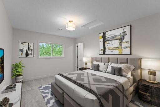 Each bedroom features brand-new carpet and abundant natural light.