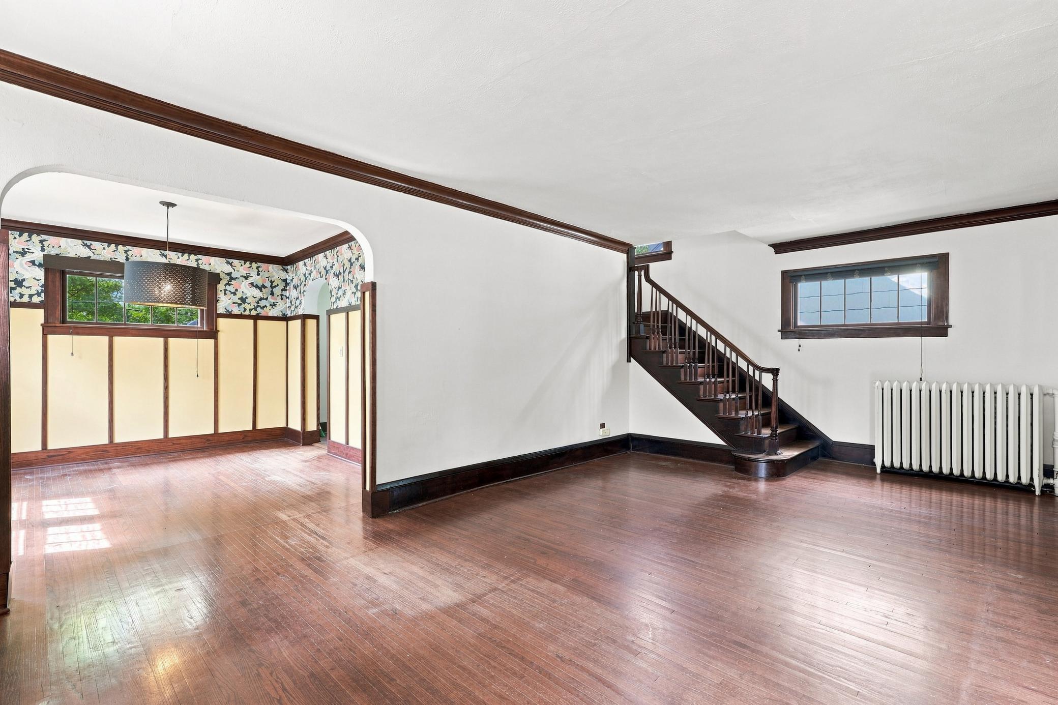 Open staircase