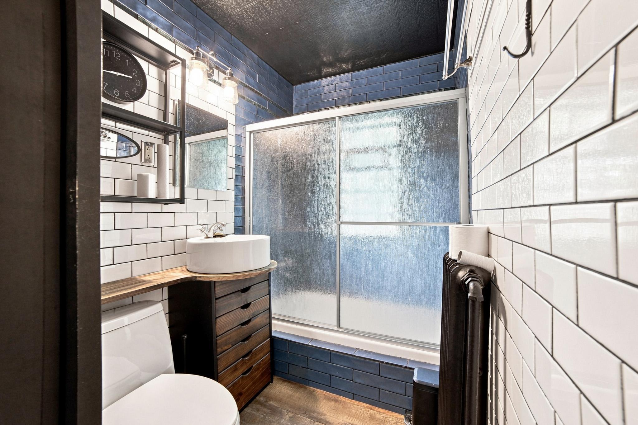 Full bath with shower