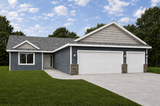 *AI-generated exterior rendering* This image is intended to provide a conceptual representation of the home. Not exact floor plan layout due to AI-generation.