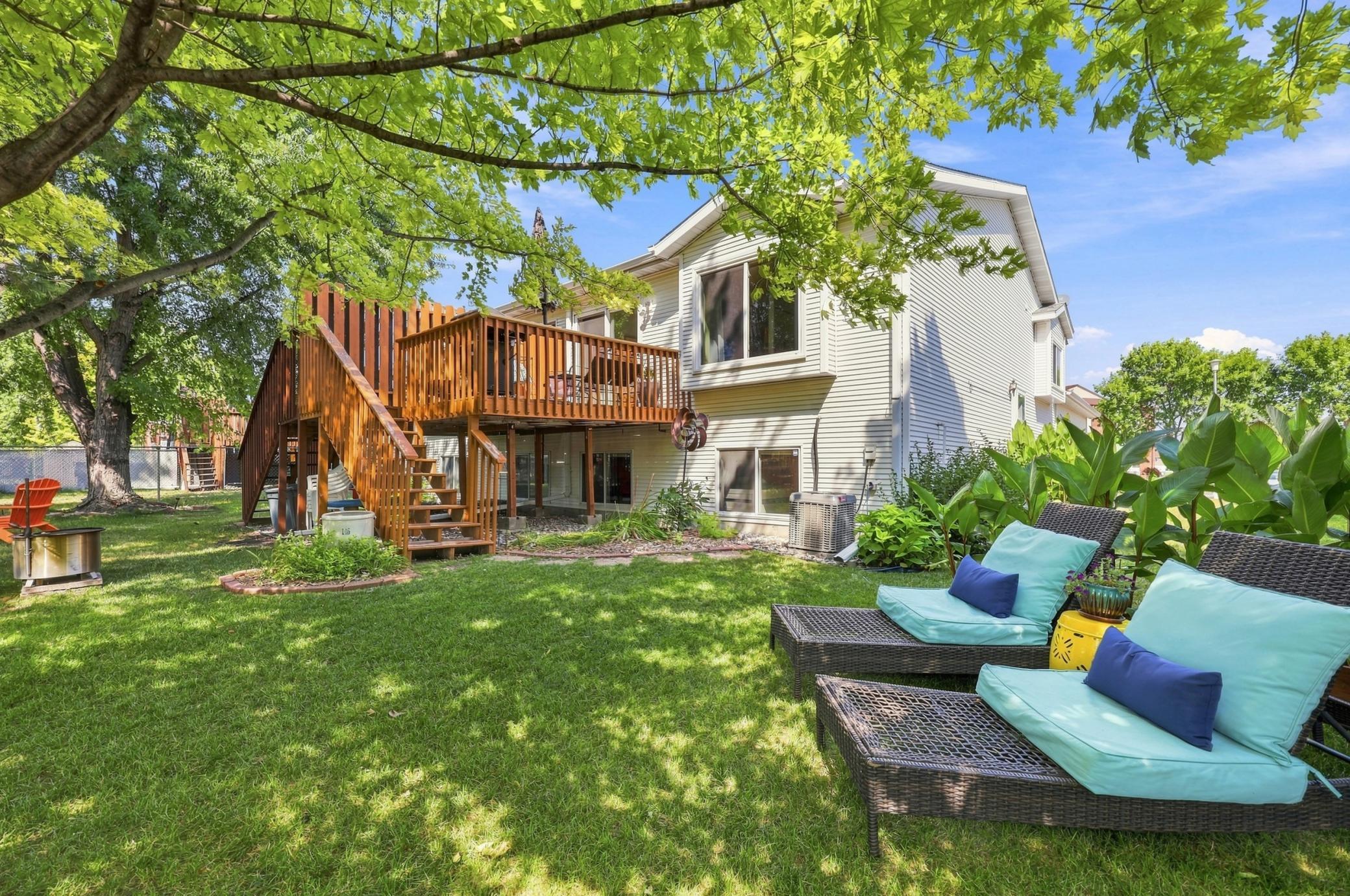 Backyard and Deck