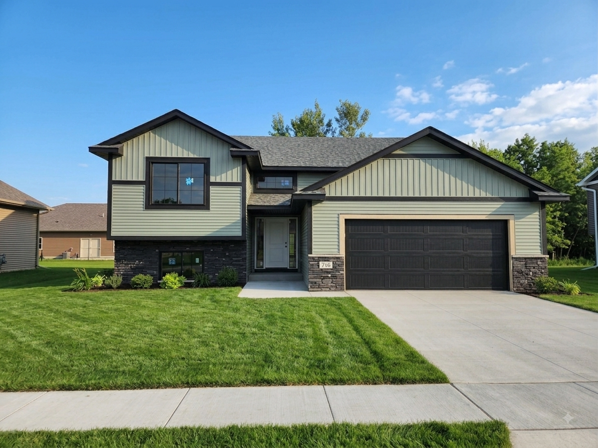 Home is nearing completion, Sod included in the price and will be installed soon
