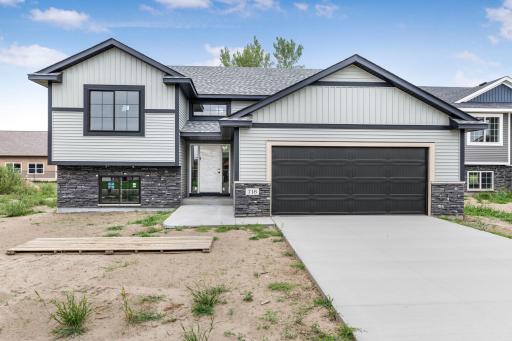 Current picture of the home, sod coming soon