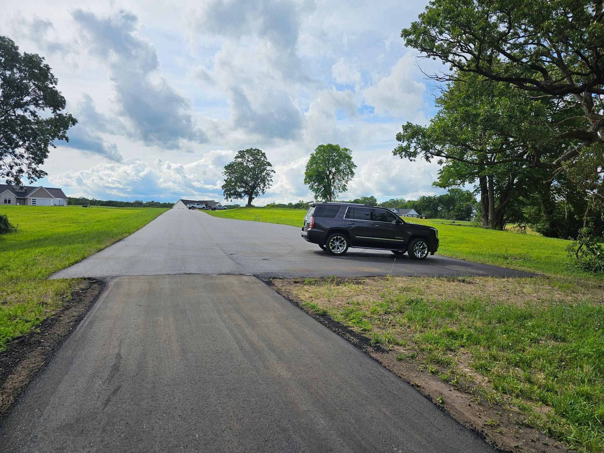 Parking area near bath and boat slips