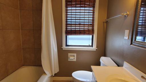 Main level full bathroom.