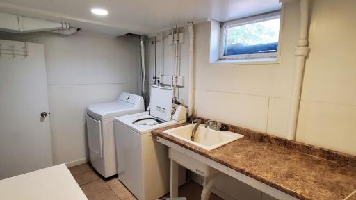 Laundry room.