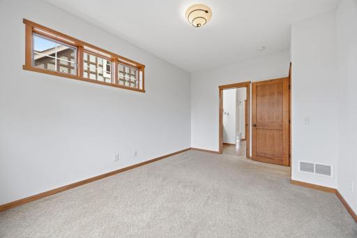 Primary ensuite with fantastic bath and closet space. Spacious enough for your king bed.