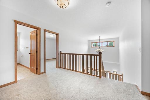 Upper level landing and loft space 11 x 10.
