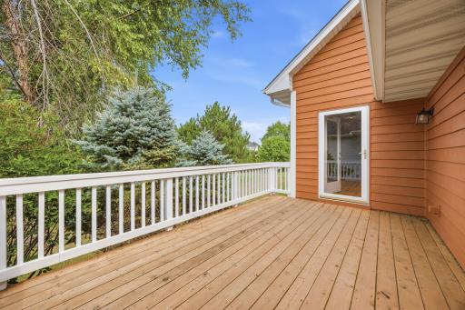 Privacy from your backyard deck that overlooks...