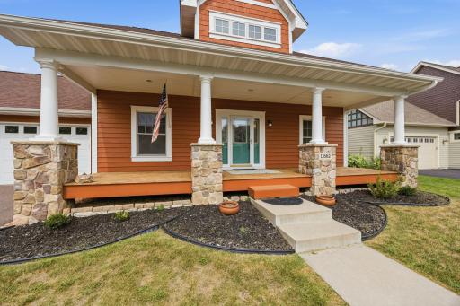 You'll love the south facing porch. Your driveway appreciates it to, come winter.
