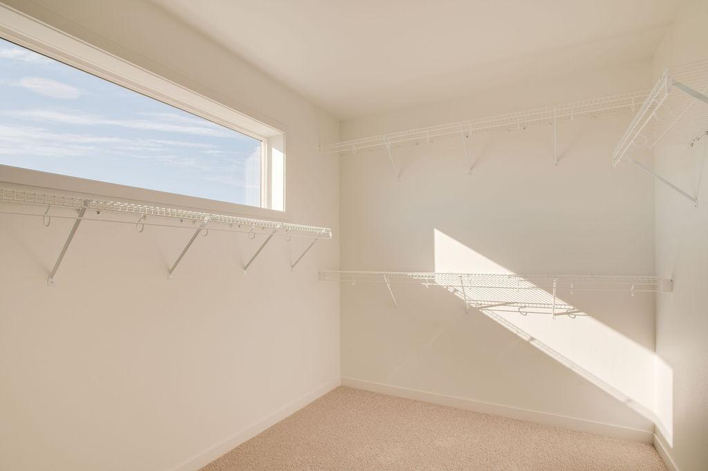 Primary closet
