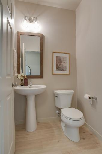 Bathroom 1 - 1/2 bath on main near garage entrance