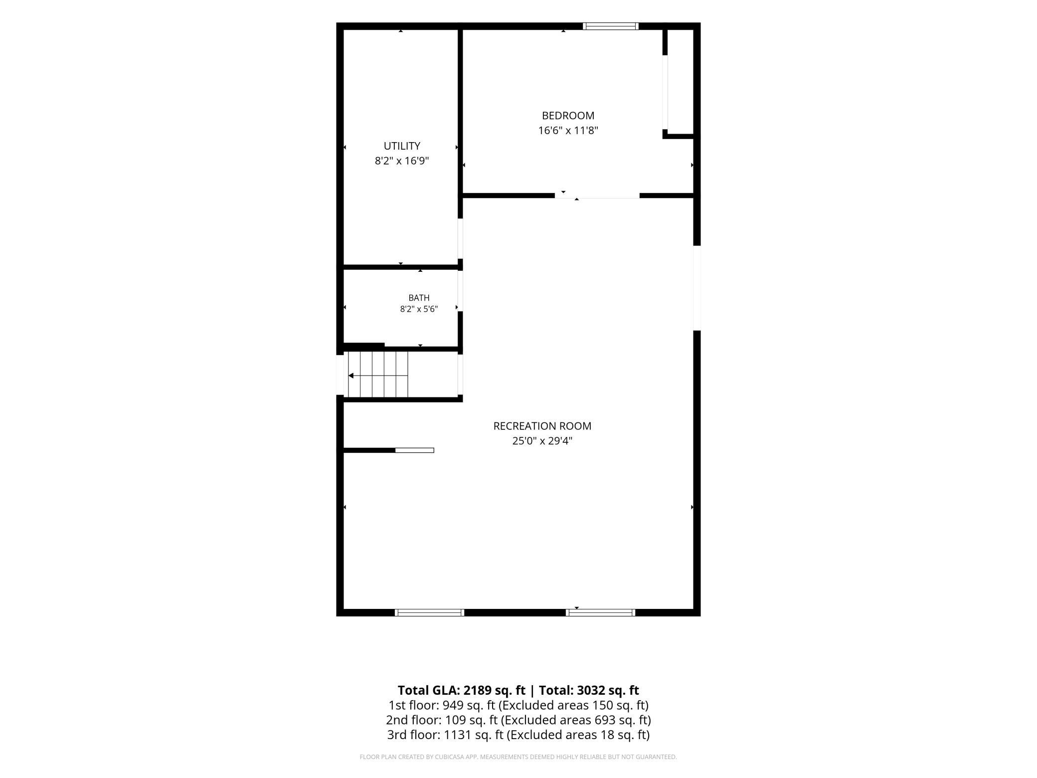 Lower Level Floorplan