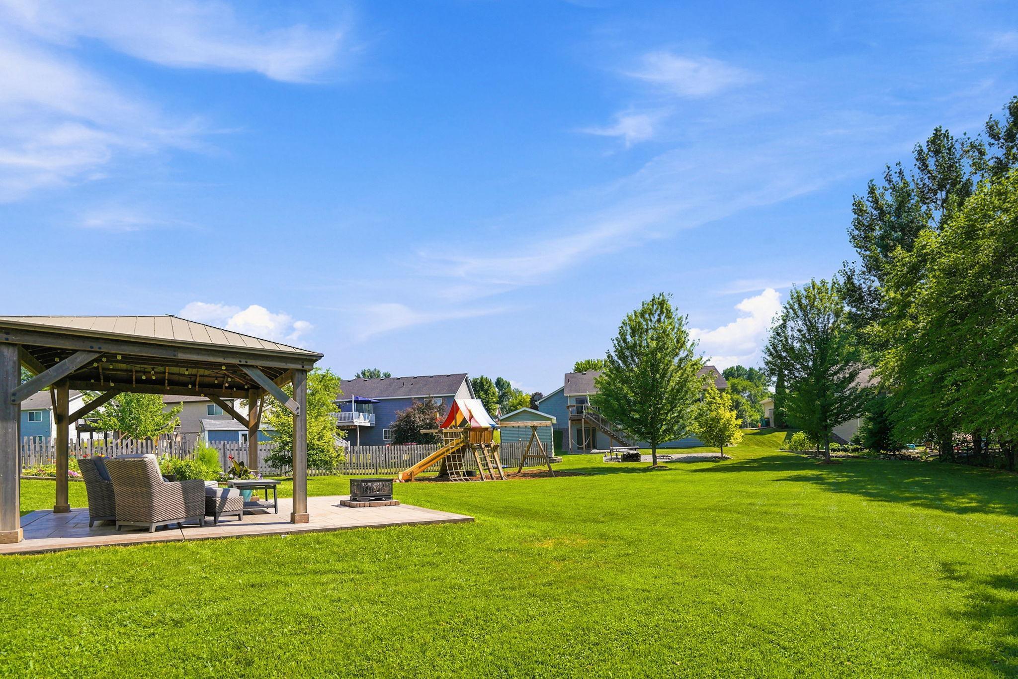 Expansive .46 Acres Lot Offers Room to Play, Garden, and Enjoy the Outdoors