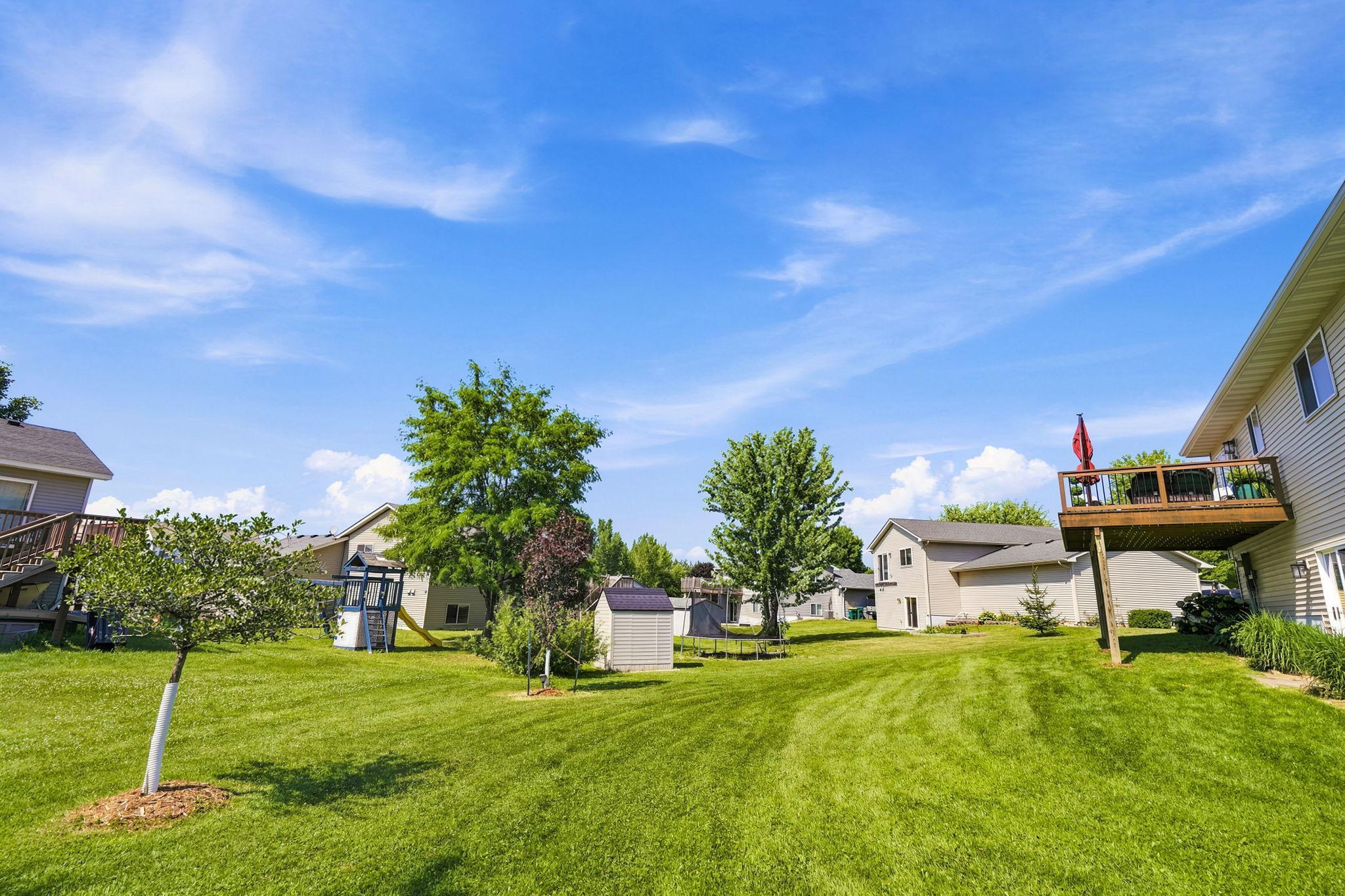 Expansive .46 Acres Lot Offers Room to Play, Garden, and Enjoy the Outdoors
