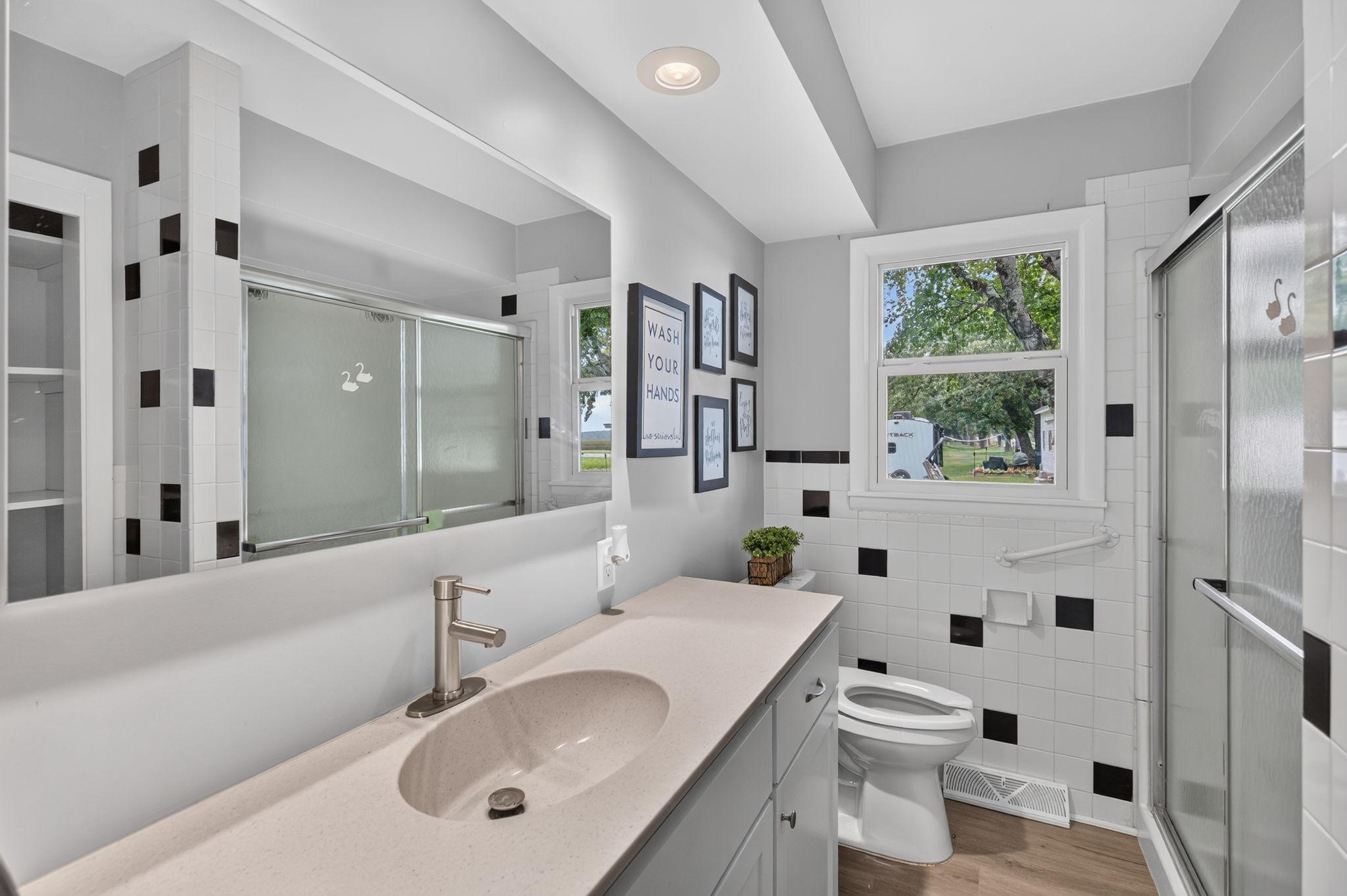 Main Floor full bathroom