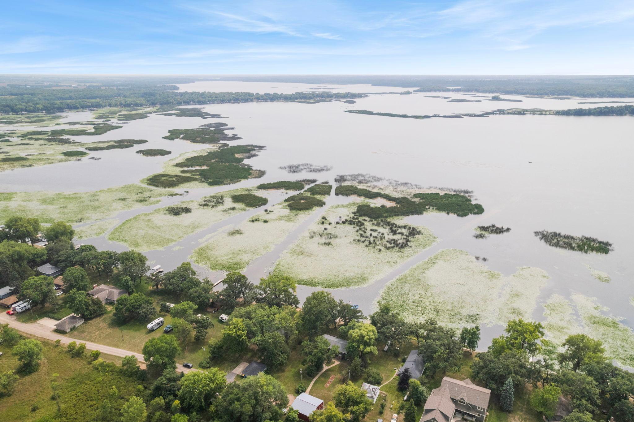 Aerial of Clearwater Lake