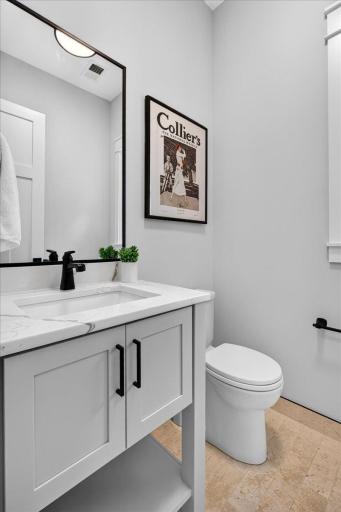 Main floor 1/2 bathroom.