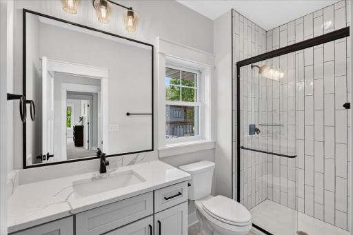 This junior suite bathroom is a 10 out of 10!