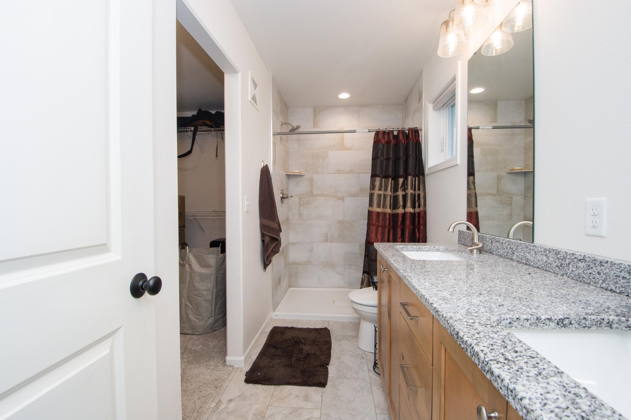 Tiled Shower