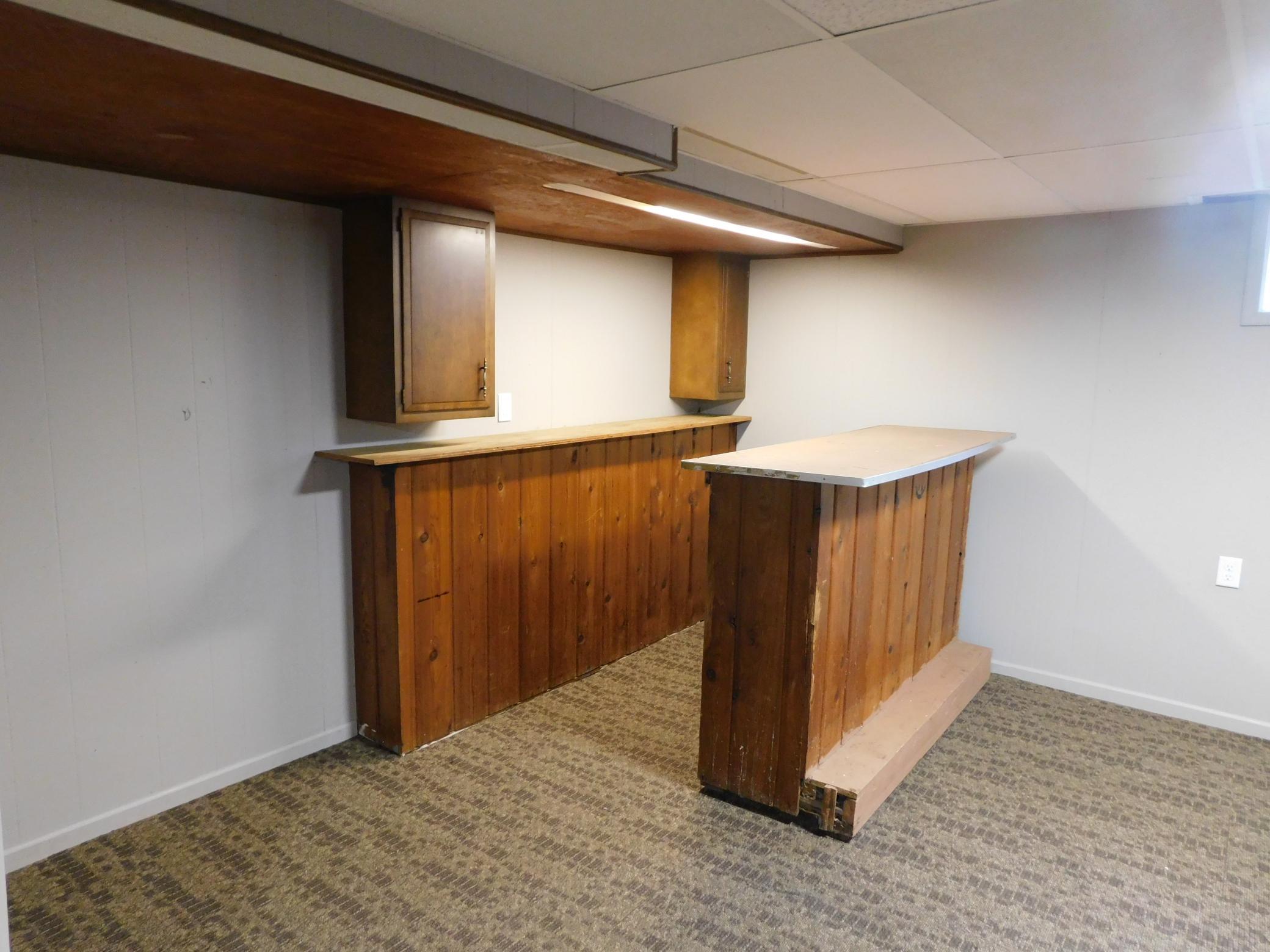 basement family room