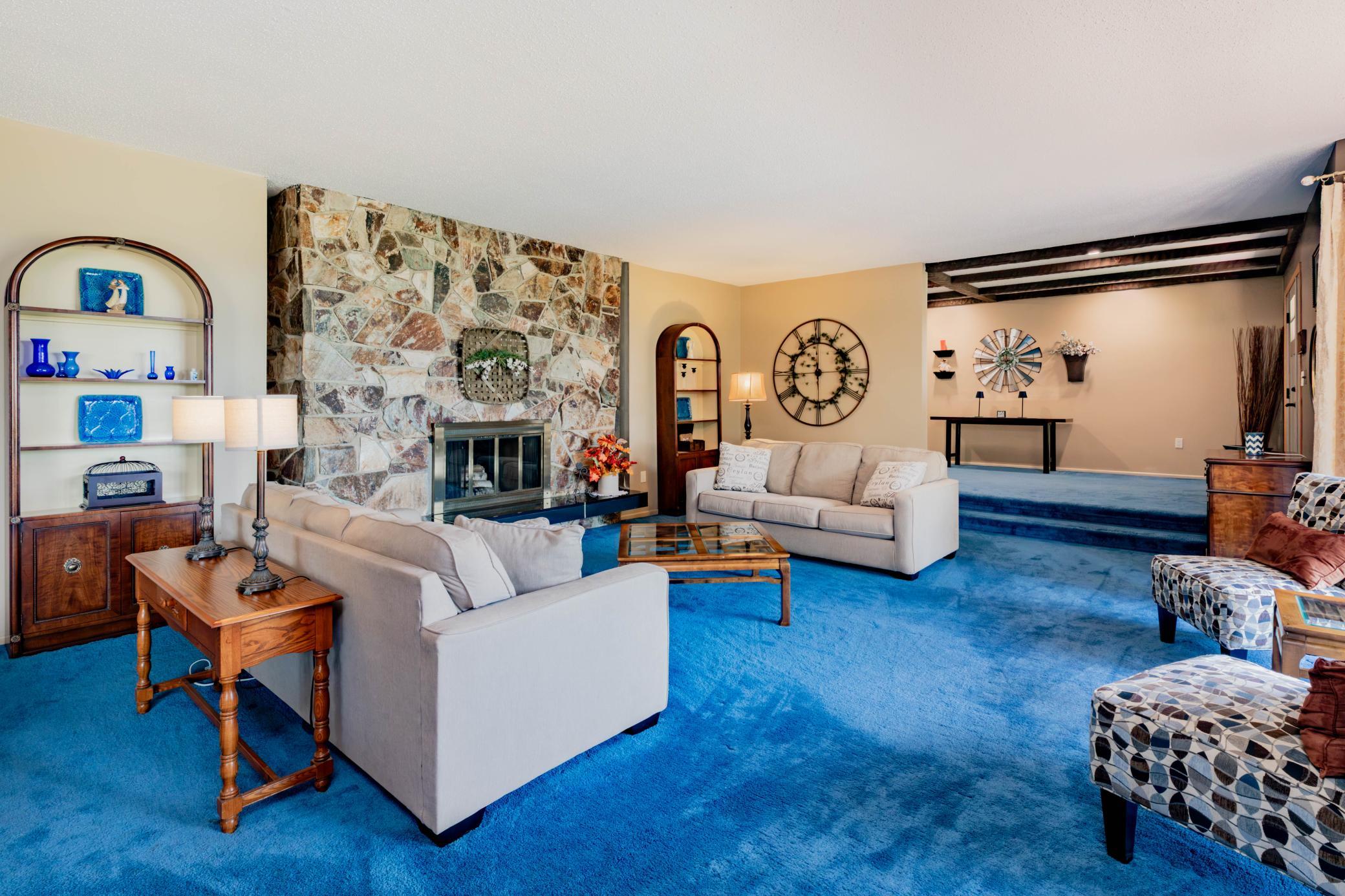 Sunken Living Room