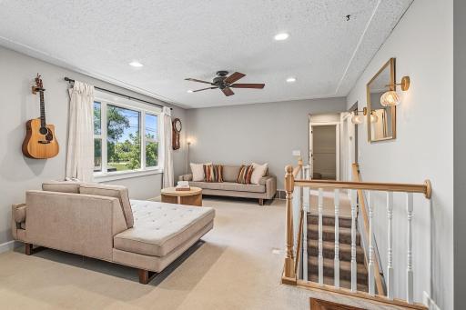 Living room with lots of natural light