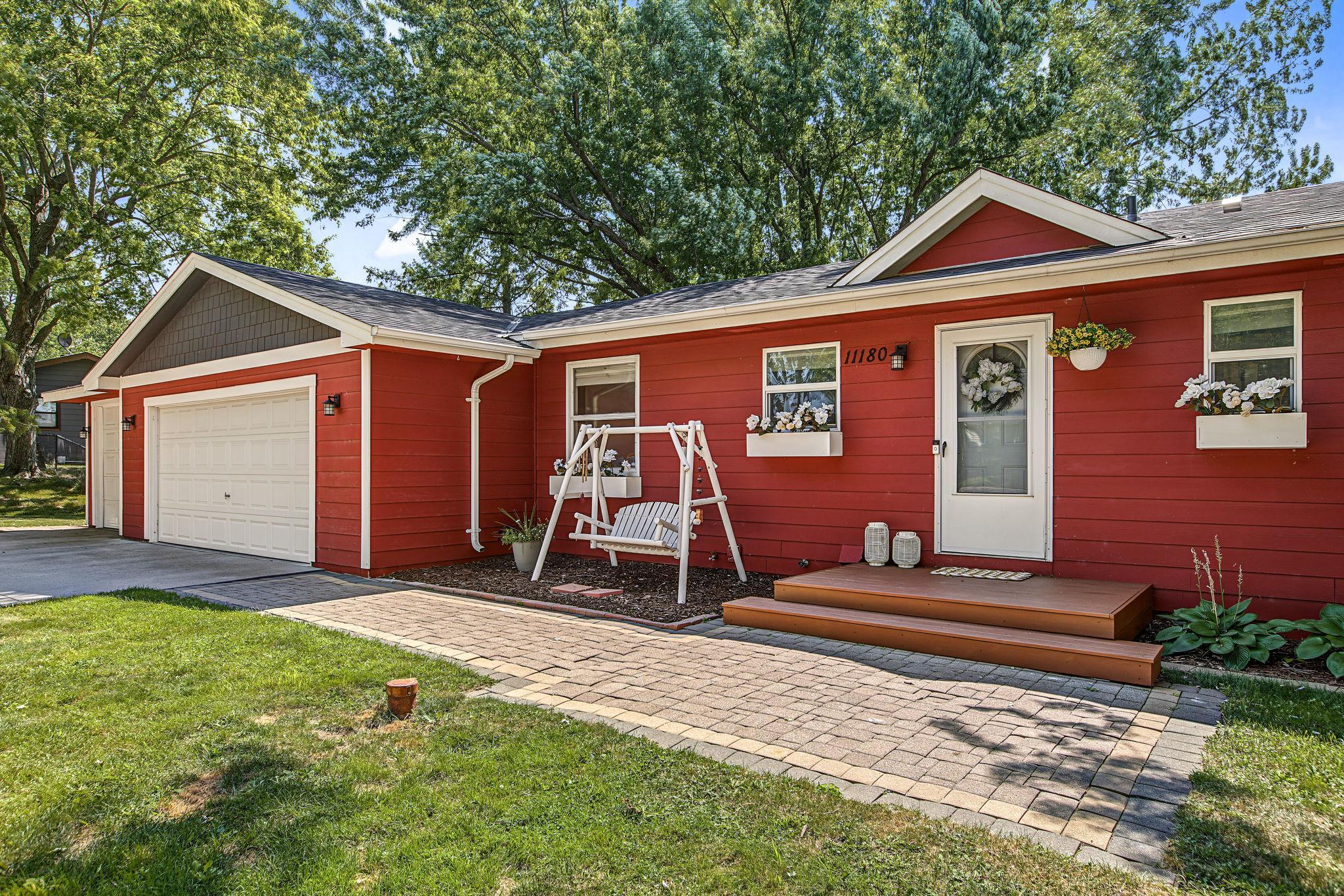 Front paver sidewalk