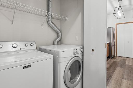 MAIN LEVEL IN UNIT LAUNDRY