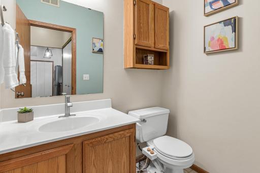 HALF BATH ON THE MAIN LEVEL