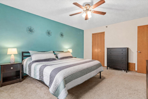 HUGE PRIMARY BEDROOM WITH LARGE WALK IN CLOSET UPPER LEVEL