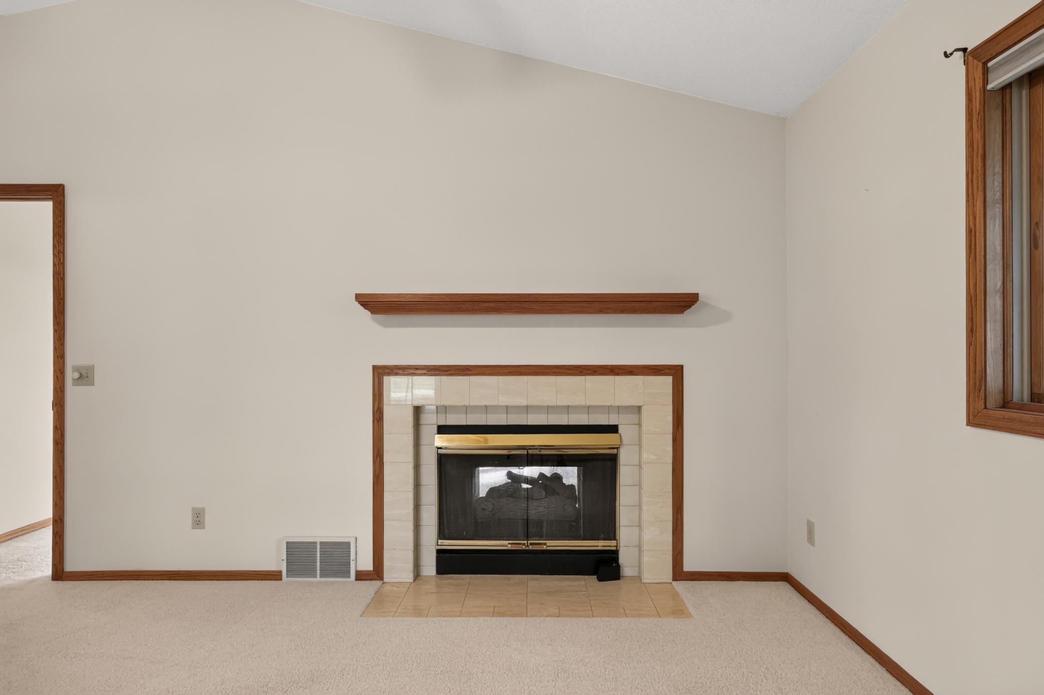 Two-sided Gas Fireplace