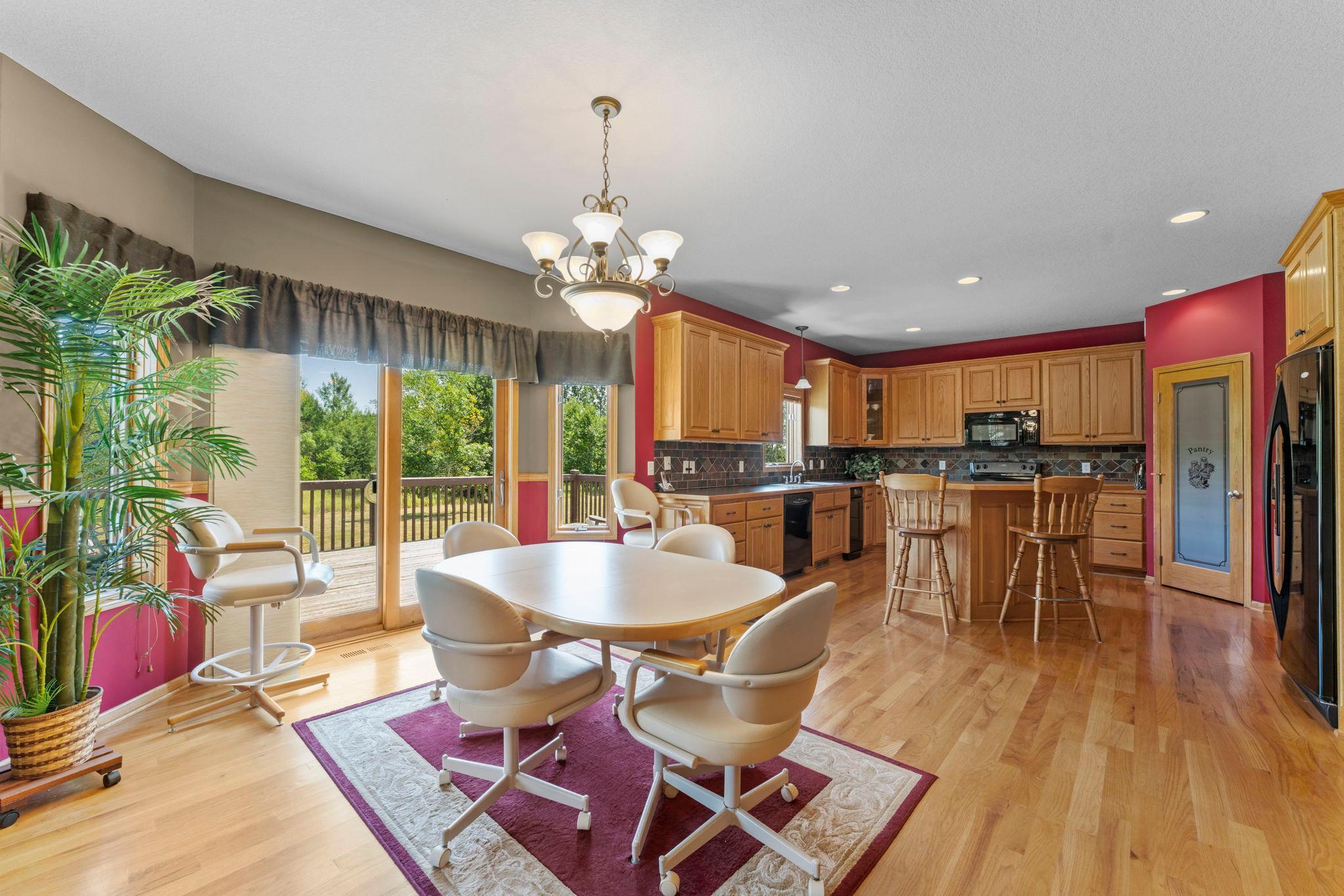 Open concept between living and Kitchen