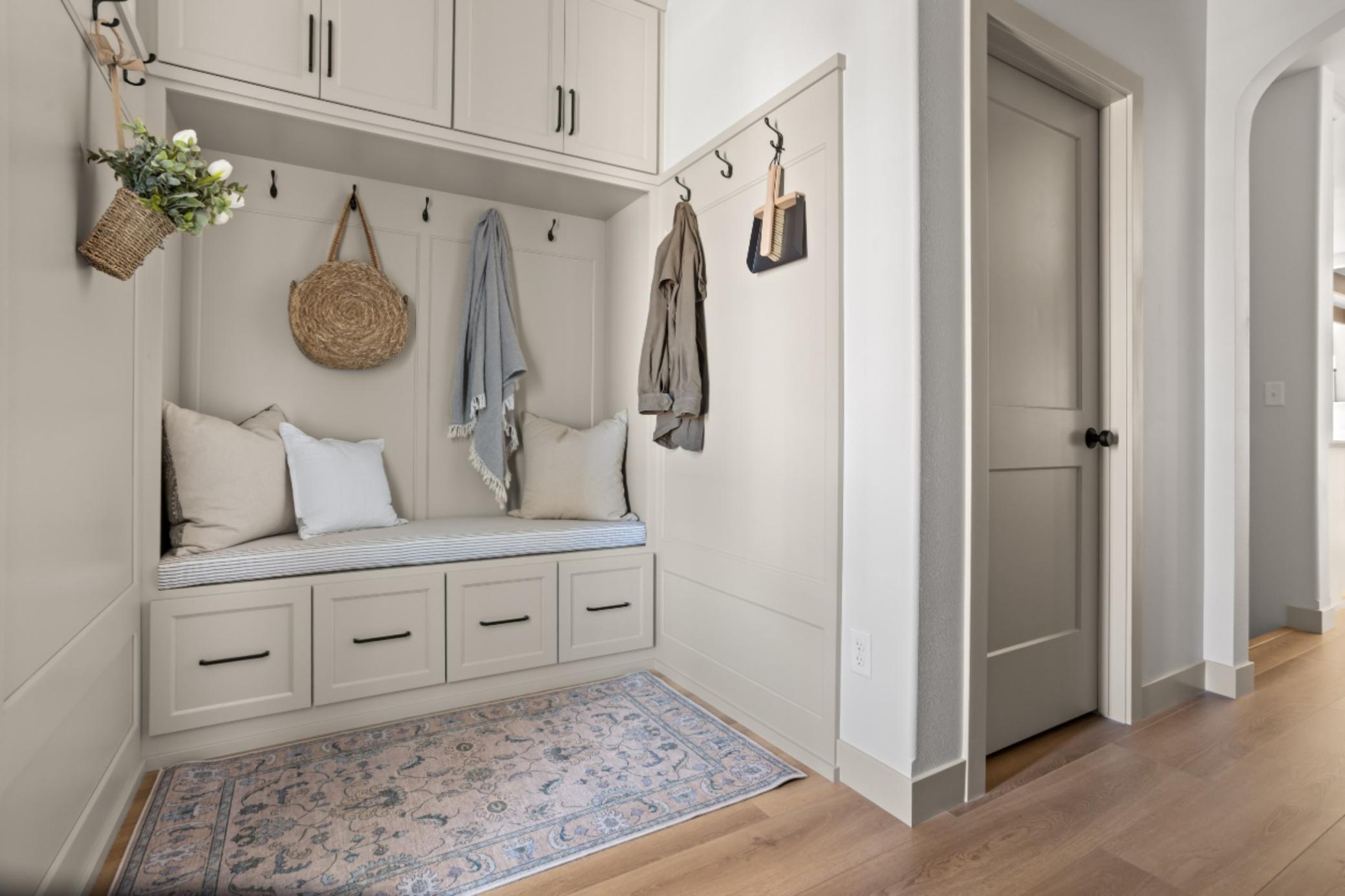 Mudroom with Built ins