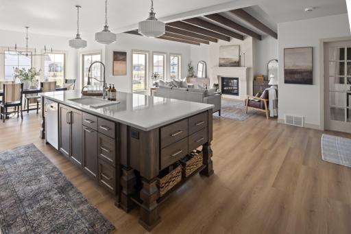Kitchen + Living