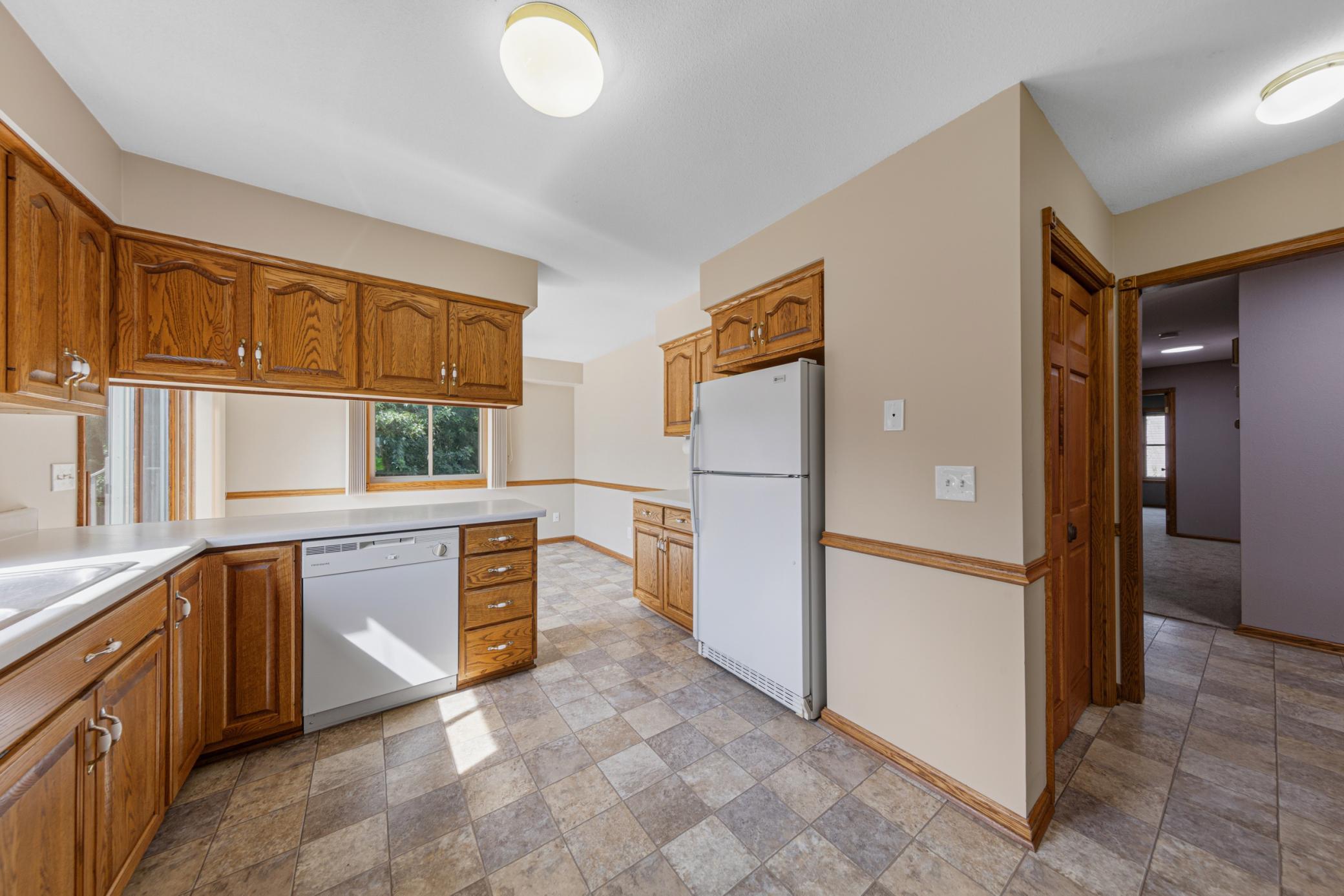 Pantry to to the right