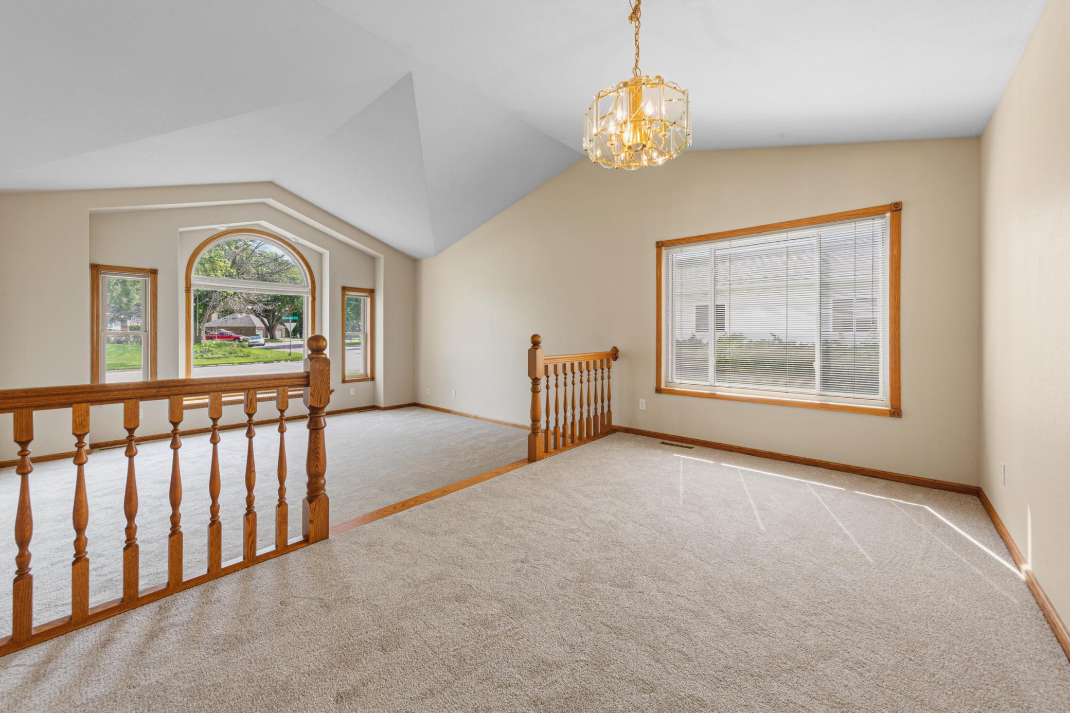 Dining room towards living room